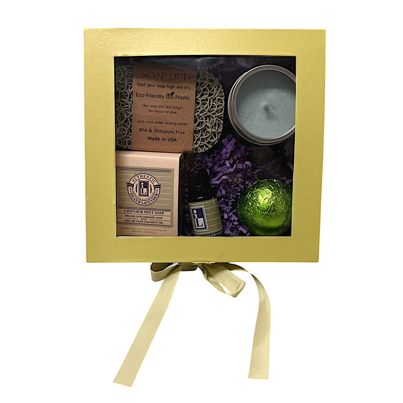 Green Christmas Gift Box