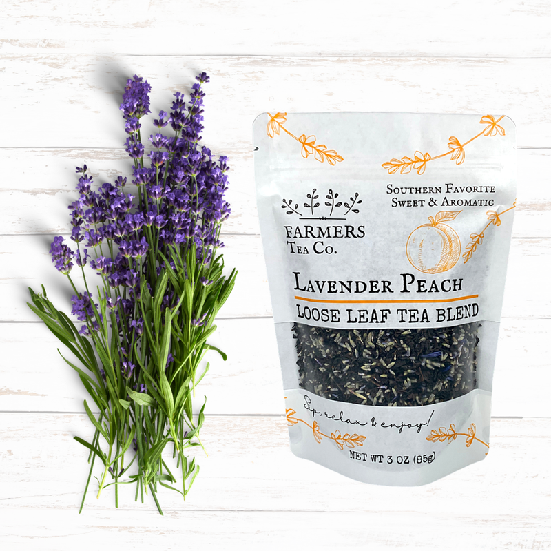 Lavender Peach Tea