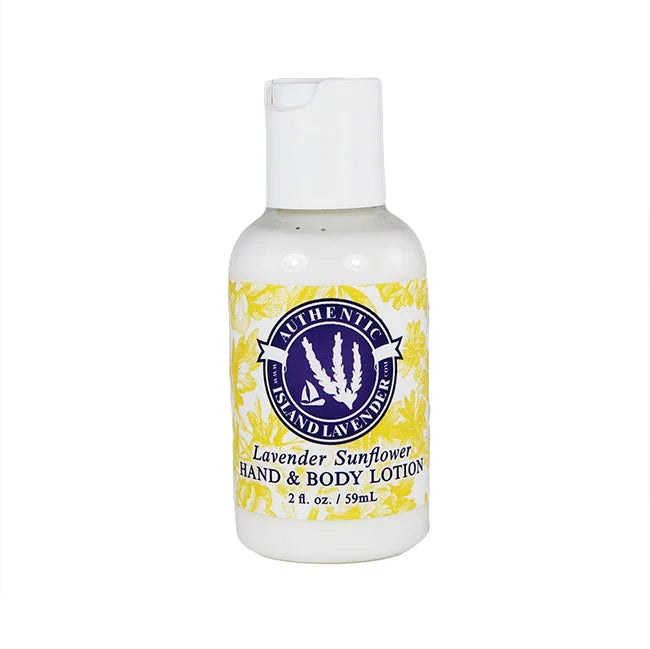 Lavender Sunflower Hand & Body Lotion Travel