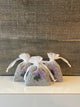 Mini Organza Sachet with Flowers
