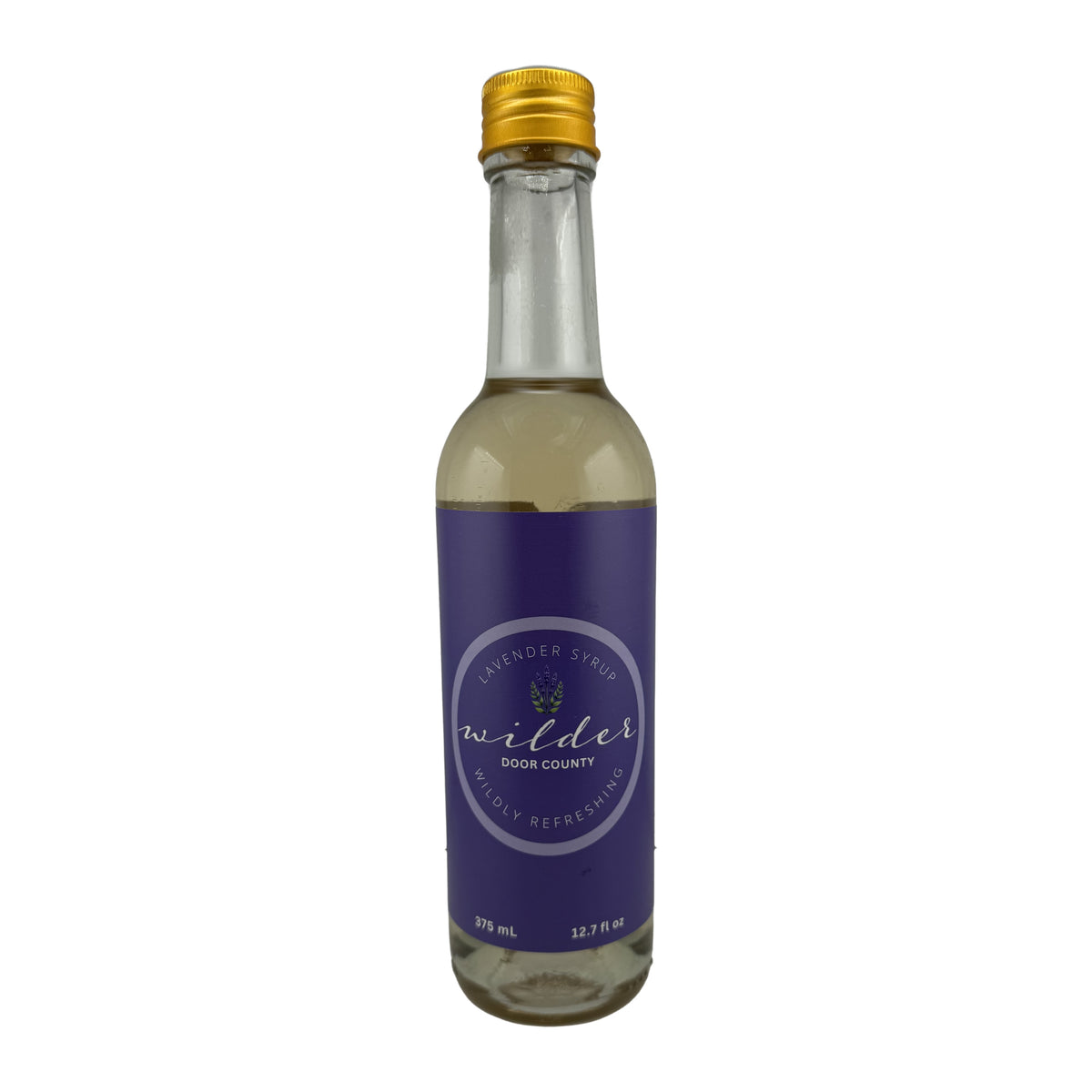 Wilder Lavender Simple Syrup, 375mL (1 Count)