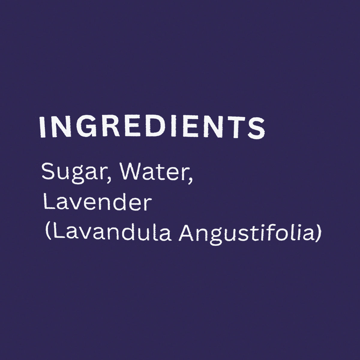 Wilder Lavender Simple Syrup, 375mL (1 Count)