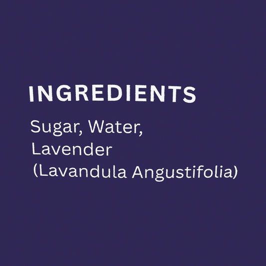 Wilder Lavender Simple Syrup, 375mL (1 Count)