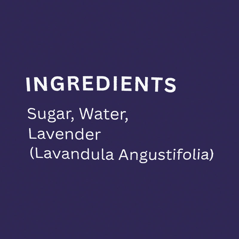 Wilder Lavender Simple Syrup, 375mL (1 Count)