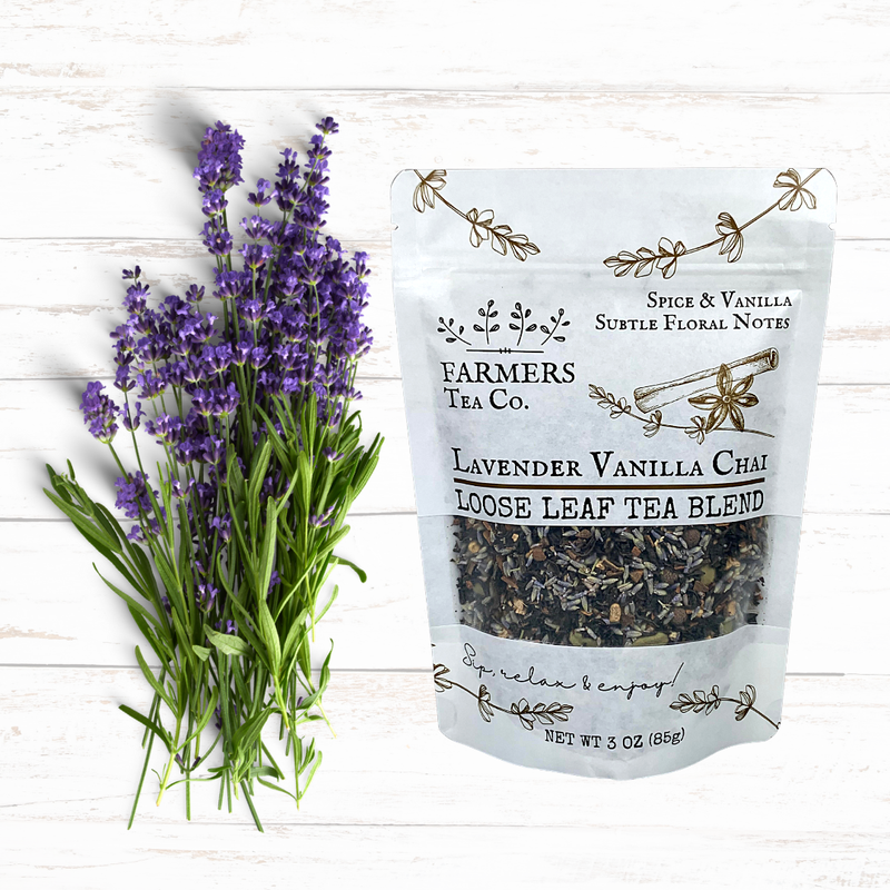 Lavender Chai Spice Tea, Loose Leaf from Island Lavender