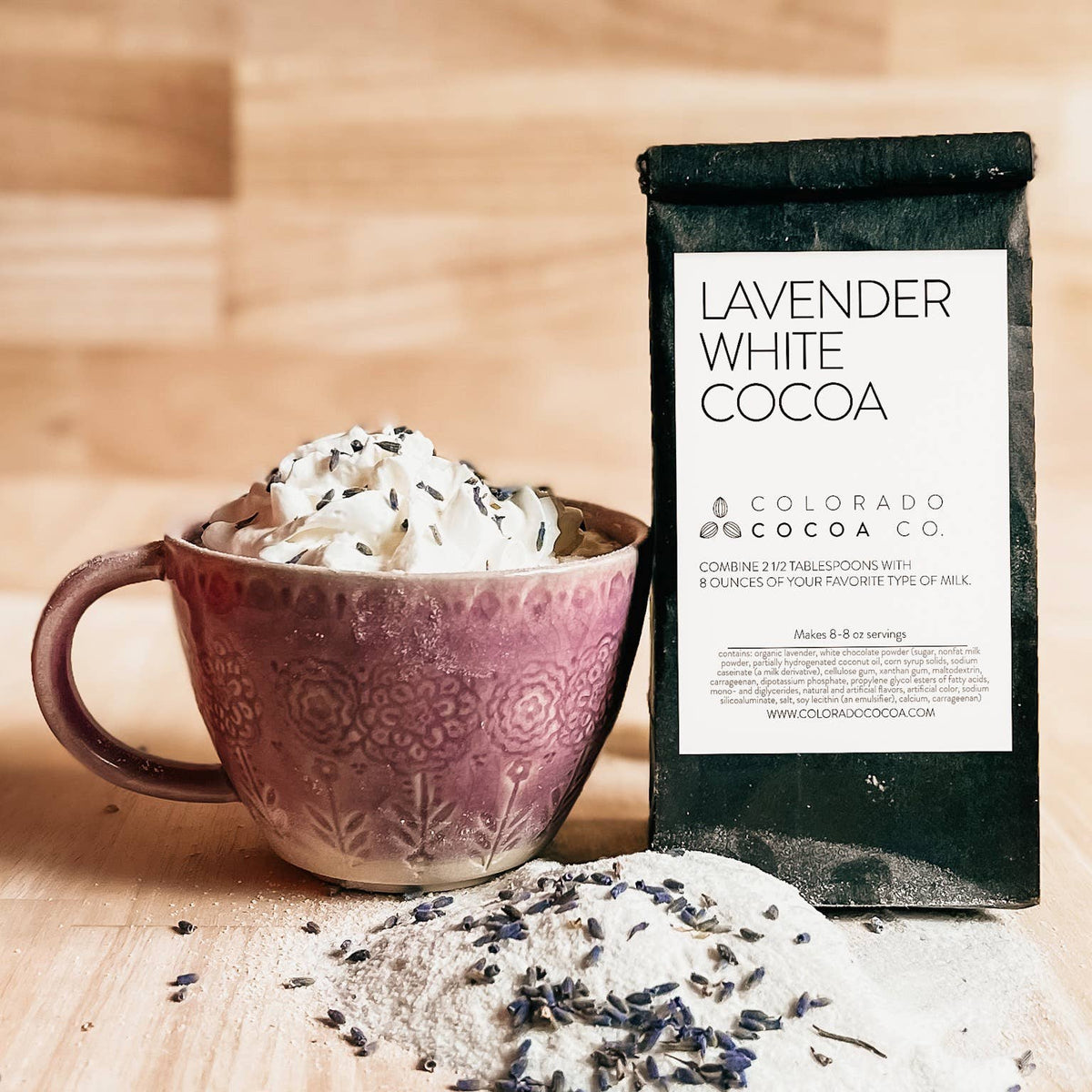 Lavender Cocoa Mix from Island Lavender