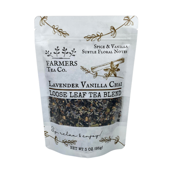 Lavender Chai Spice Tea, Loose Leaf from Island Lavender
