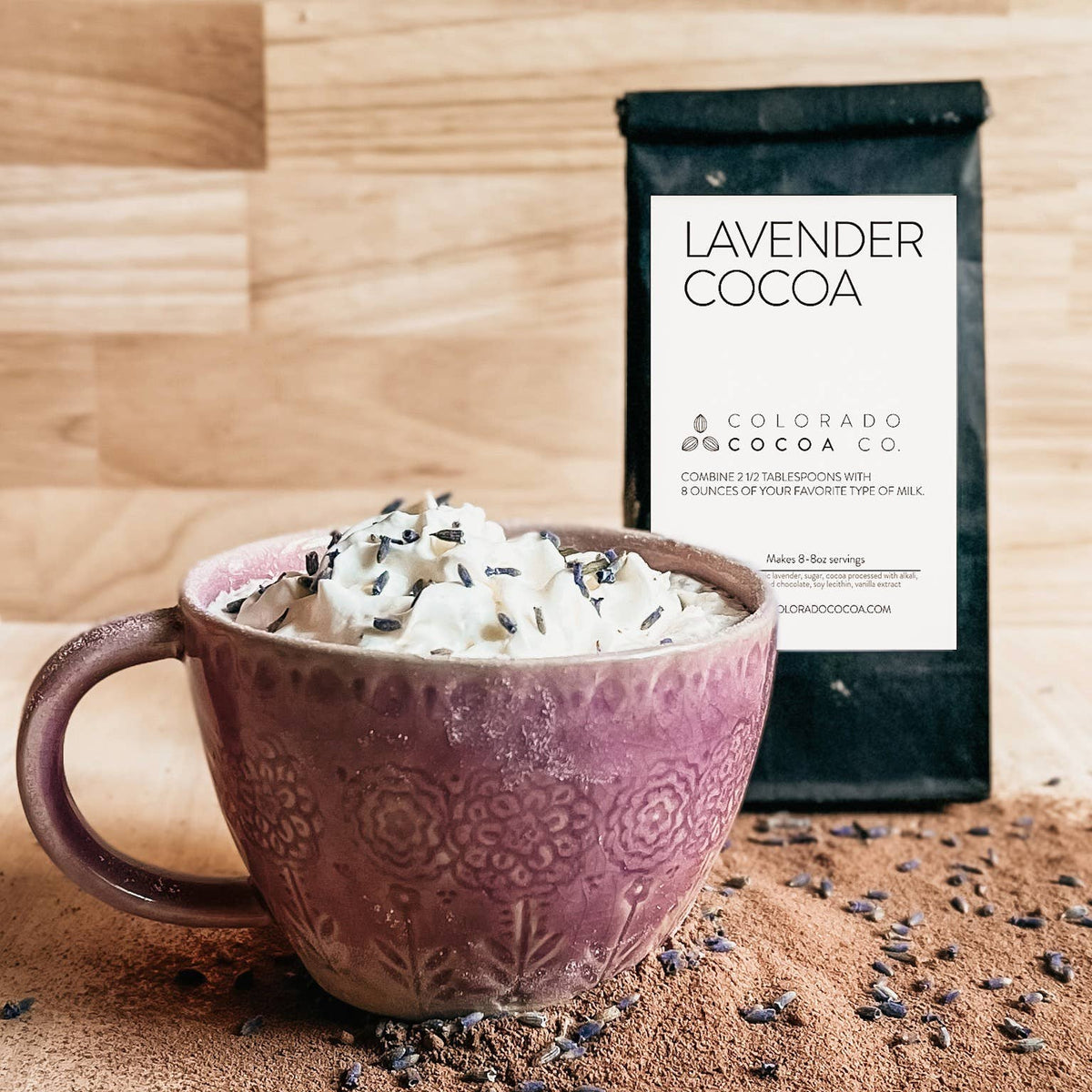 Lavender Cocoa Mix from Island Lavender