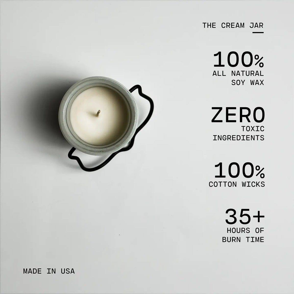 Cream Jar Candle: Eucalyptus Lavender (5oz) from Island Lavender