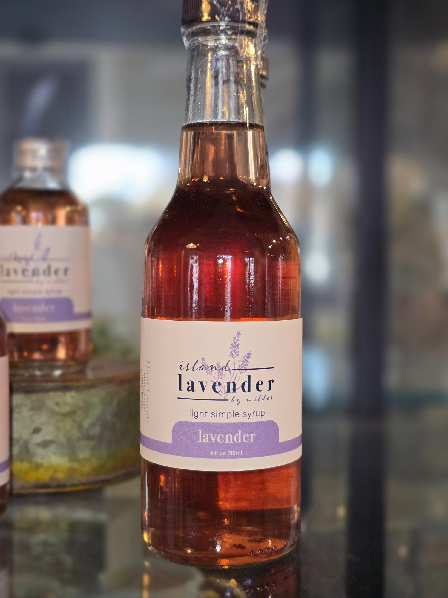 Lavender light Simple Syrup (8oz)