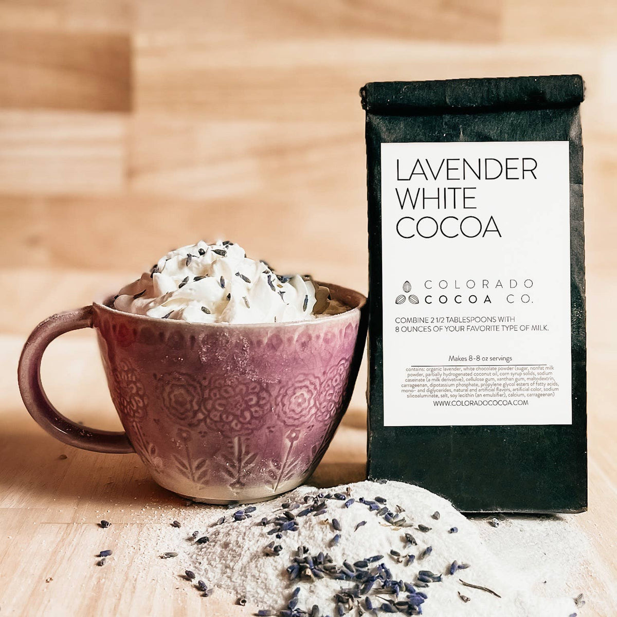 Lavender Cocoa Mix from Island Lavender
