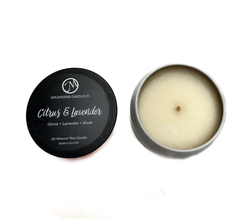 Citrus Lavender Milkhouse Candle Co. Sampler Candle