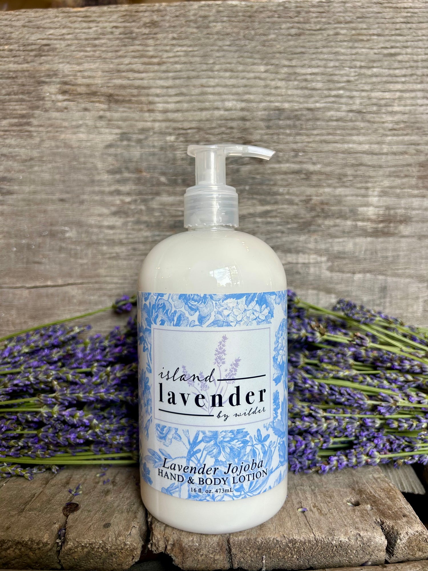 Lavender Jojoba Shea Butter Hand & Body Lotion (16 Oz.)