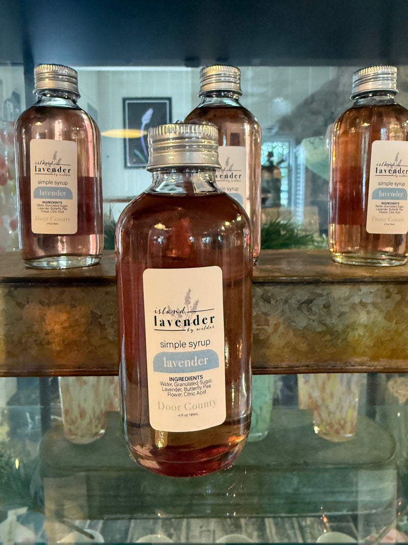 Lavender Simple Syrup (4oz)