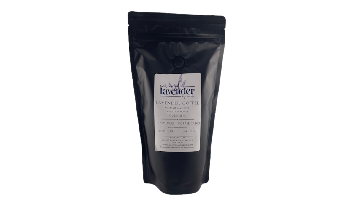 Lavender Vanilla Honey Coffee-Regular-Coarse Grind