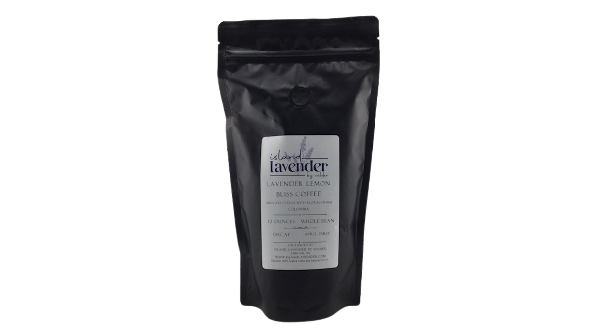 Lavender Lemon Coffee-Decaf-Whole Bean