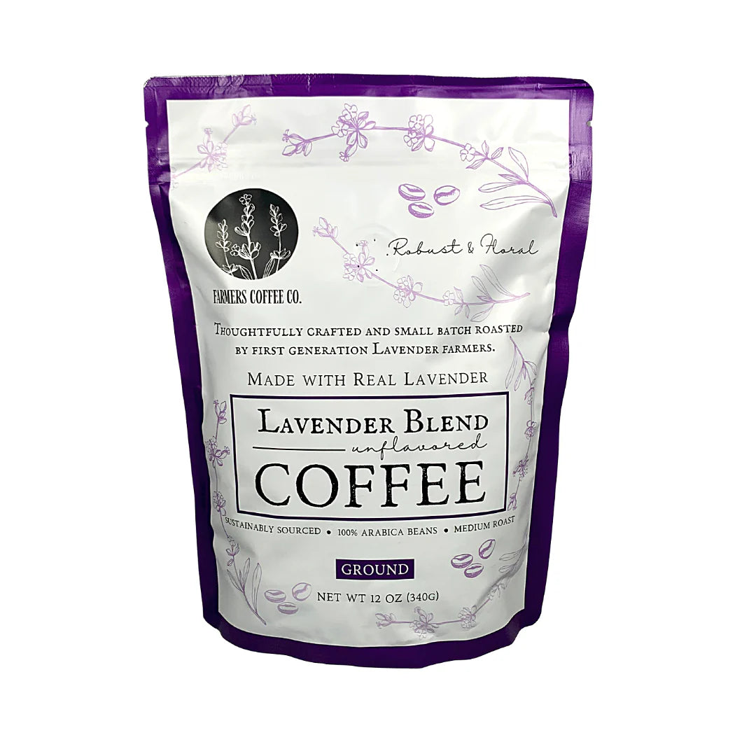 Lavender Coffee Front