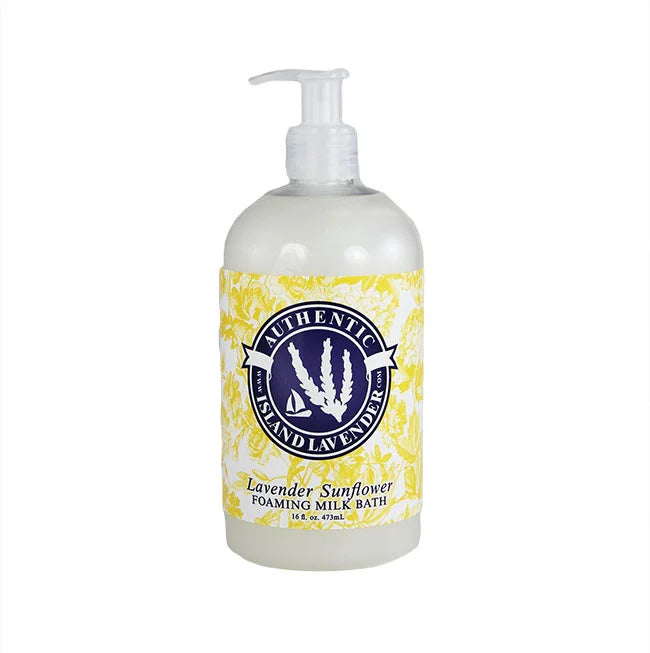 Lavender Sunflower Foaming Milk Bath