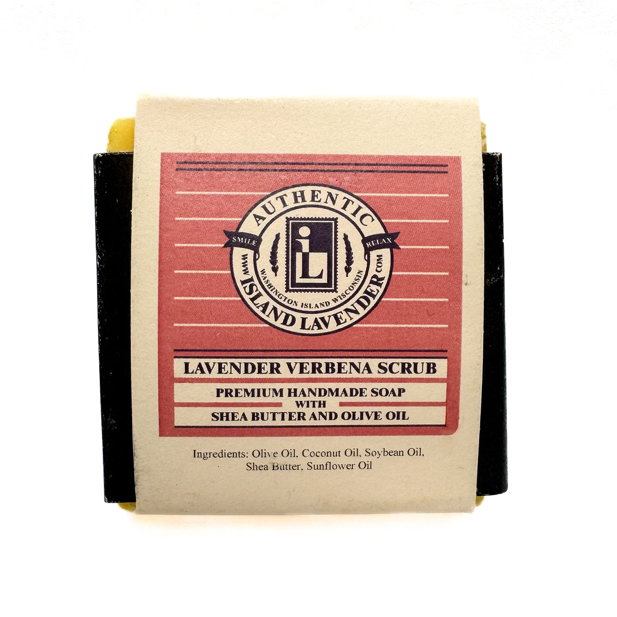 Lavender Verbena Scrub bar Soap