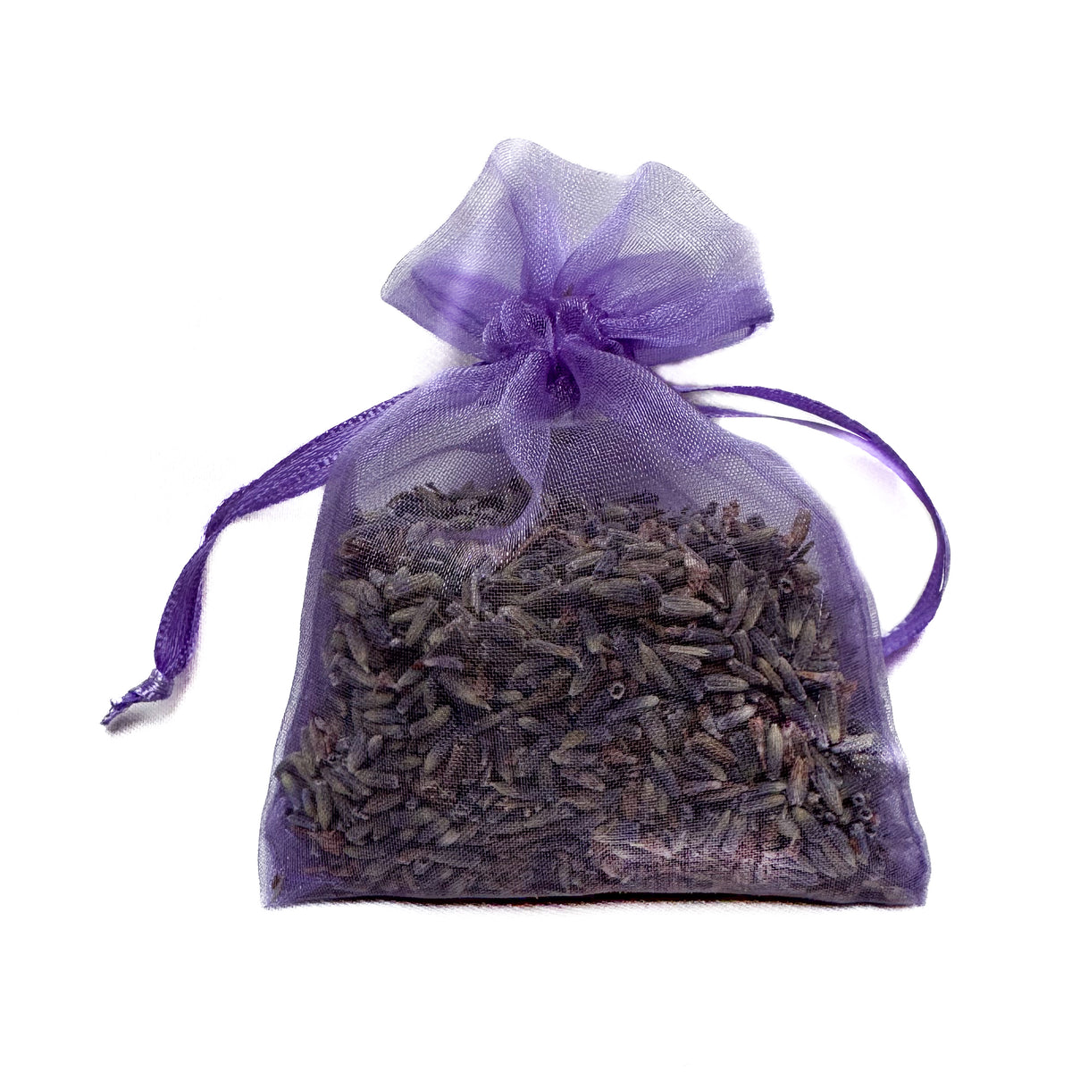 Small Lavender-Filled Organza Sachet