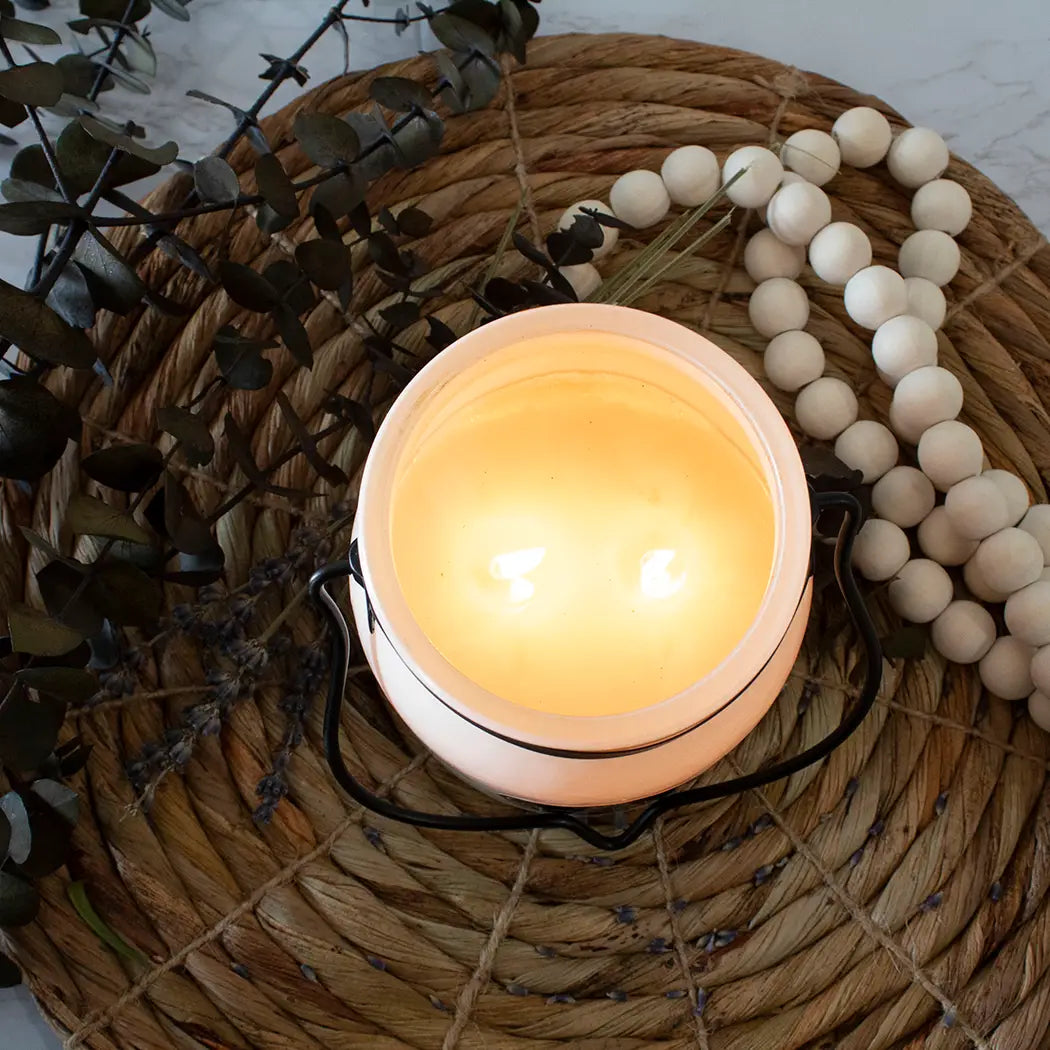 Butter Jar Candle: Citrus & Lavender (16oz) from Island Lavender