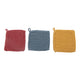 Cotton Crocheted Pot Holder, 3 Colors