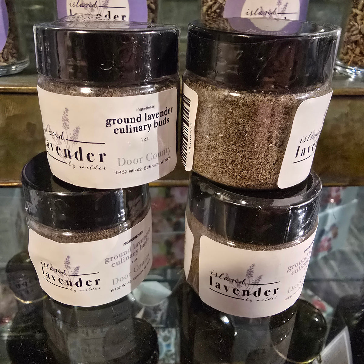 Lavender Culinary Buds, Ground (1oz) from Island Lavender