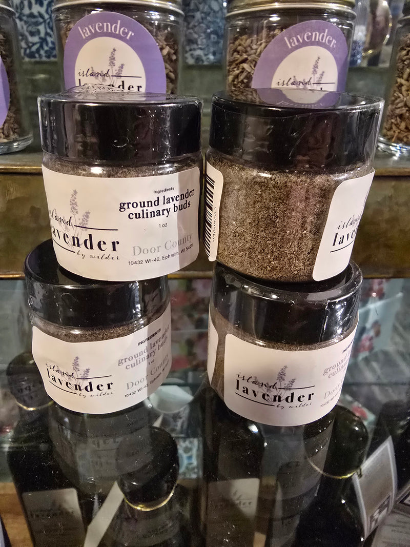 Lavender Culinary Buds 1 Oz.  Ground