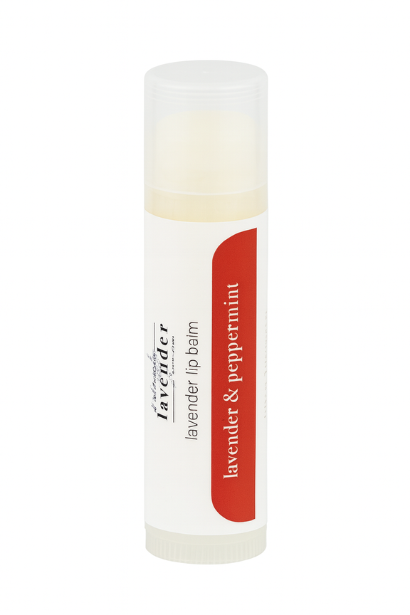 lavender peppermint lip balm