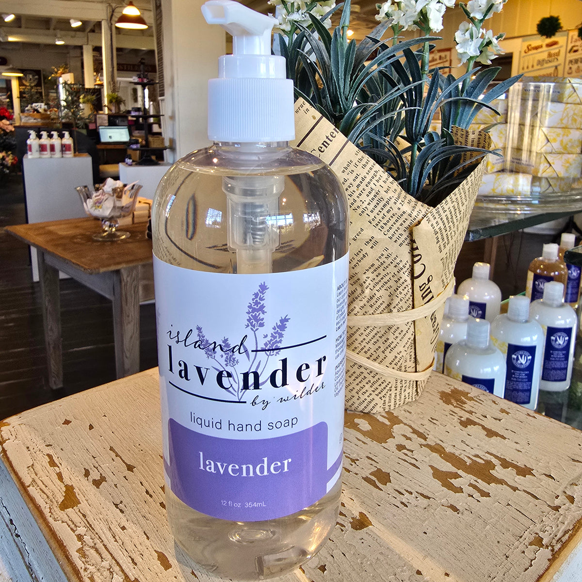 Lavender Liquid Hand Soap bottle