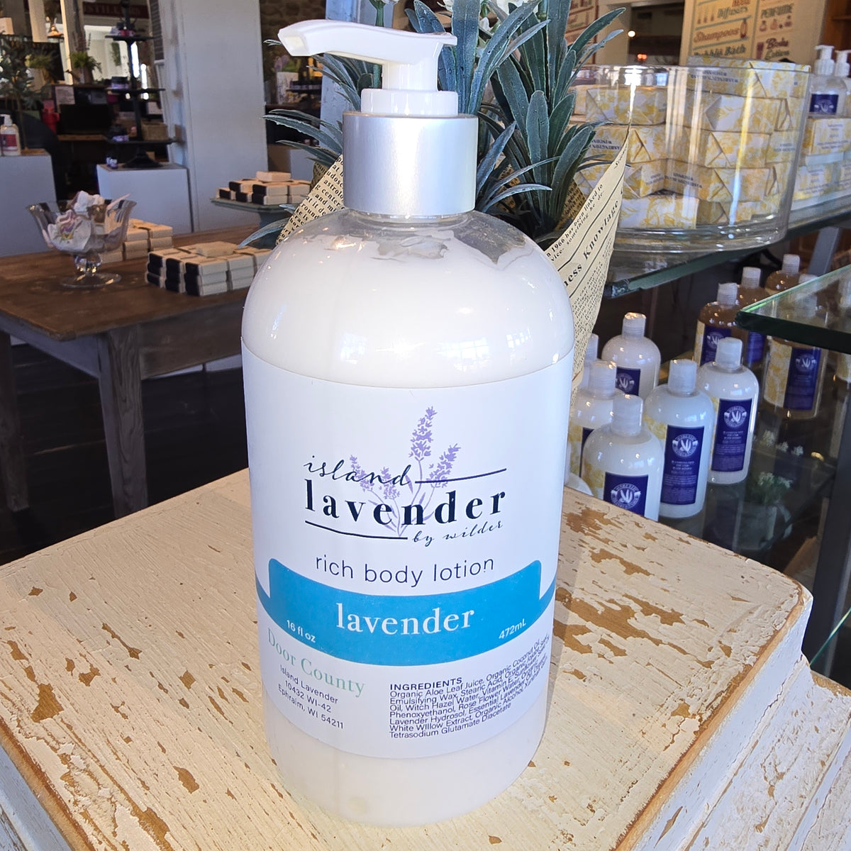 Lavender Rich Body Lotion (16oz)