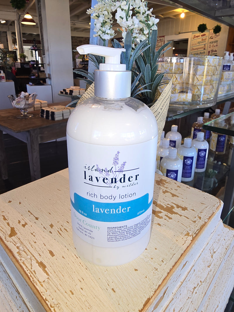 Lavender Rich Body Lotion (16 Oz.)