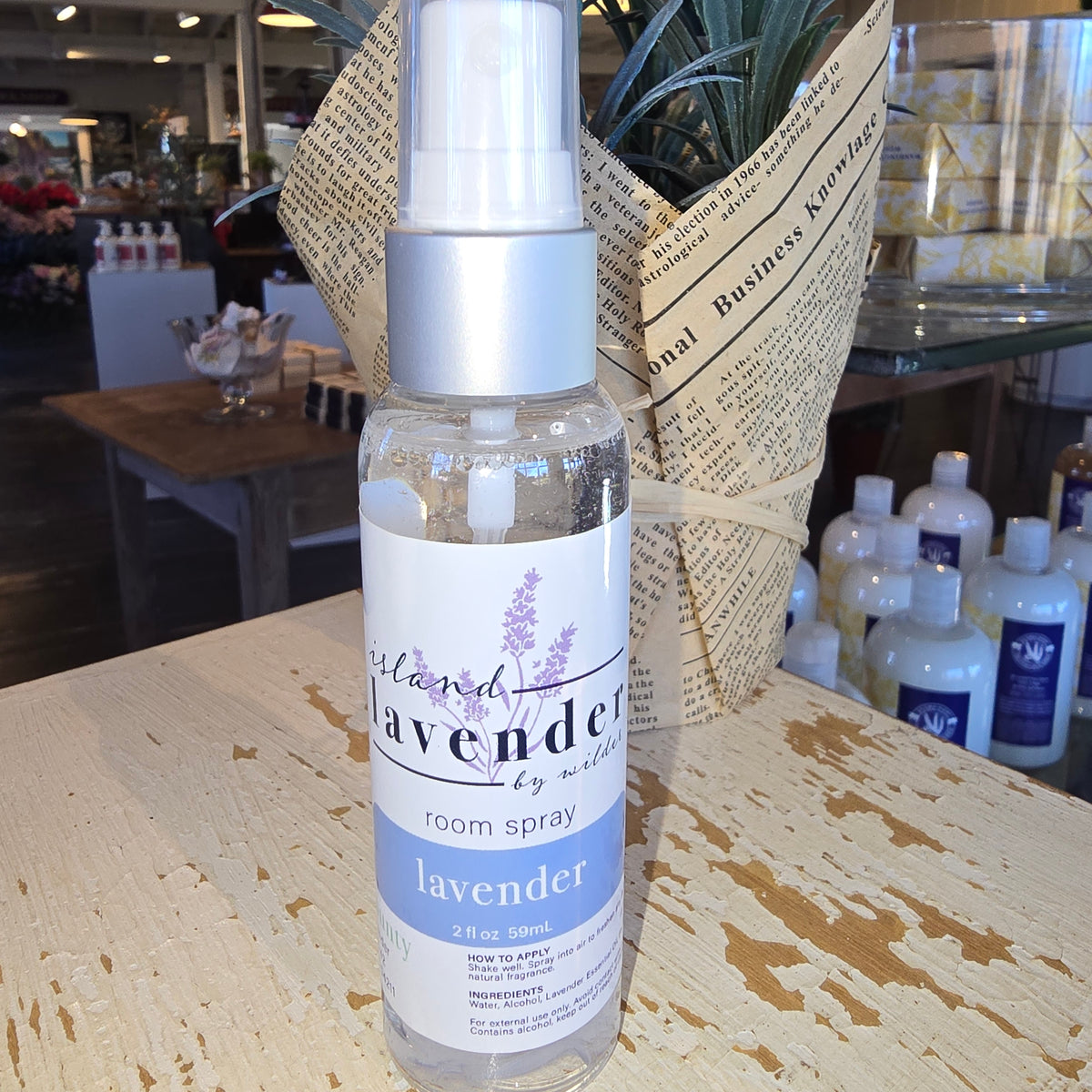 Lavender Room Spray (2oz) from Island Lavender